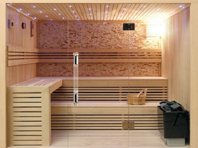 Thi công phòng xông hơi khô tại nhà