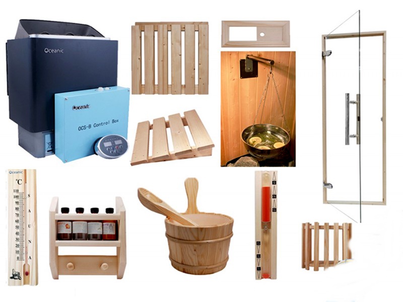 Lựa chọn trang thiết bị khi thiết kế phòng xông hơi