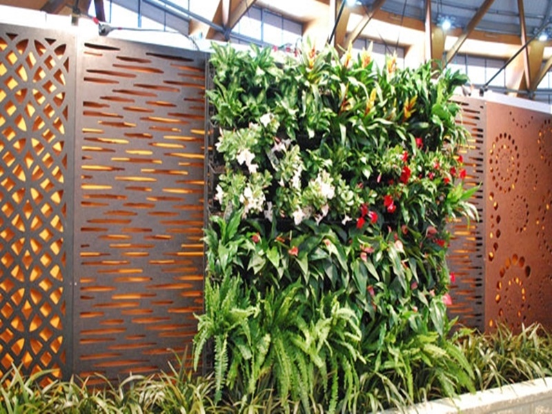 Thi công vườn đứng trong nhà giúp tiết kiệm năng lượng