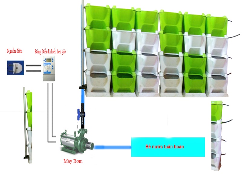 Kỹ thuật Thi công vườn đứng trong nhà
