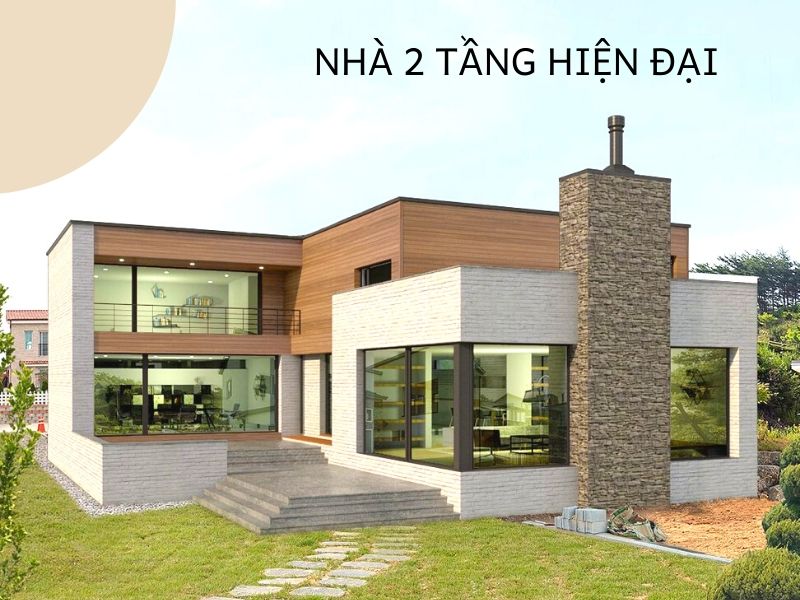 chiêm ngưỡng thiết kế nhà 2 tầng kiểu hàn quốc