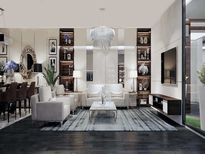 Cách phối màu sáng tối trong thiết kế nội thất chung cư tạo nên nét nổi bật