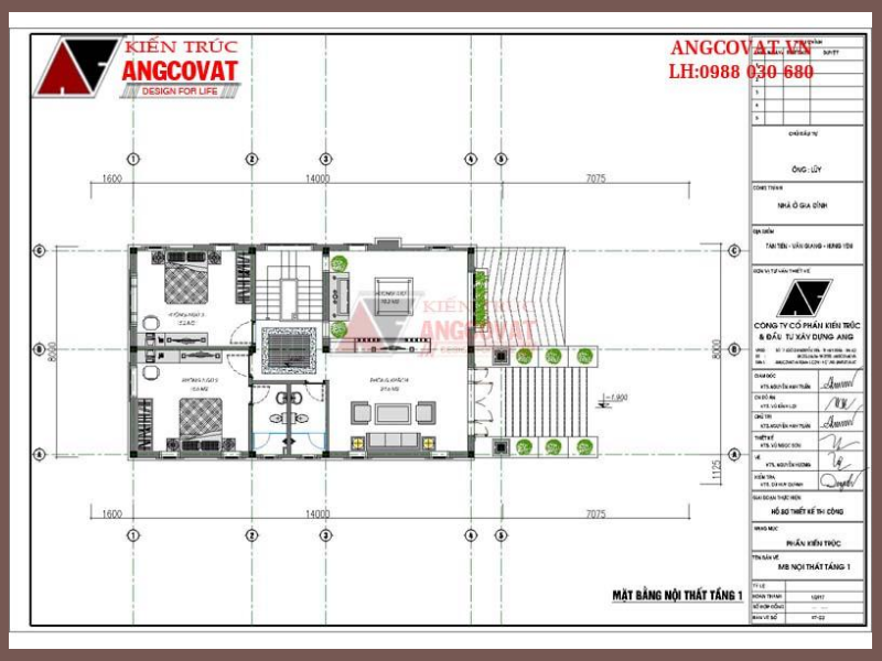 Thiết kế nội thất tầng 1 nhà cấp 4 có tầng bán hầm đẹp 100m2 