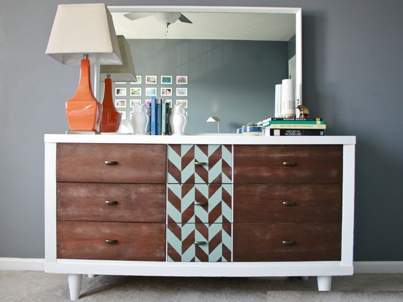 bàn trang điểm đẹp là gợi ý thiết kế nội thất theo phong cách vintage