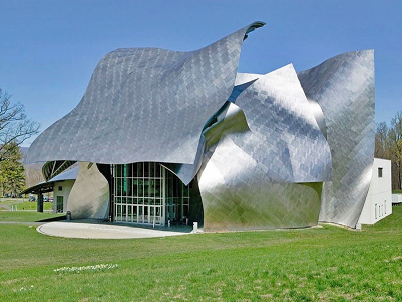 mái nhà uốn lượn ấn tượng