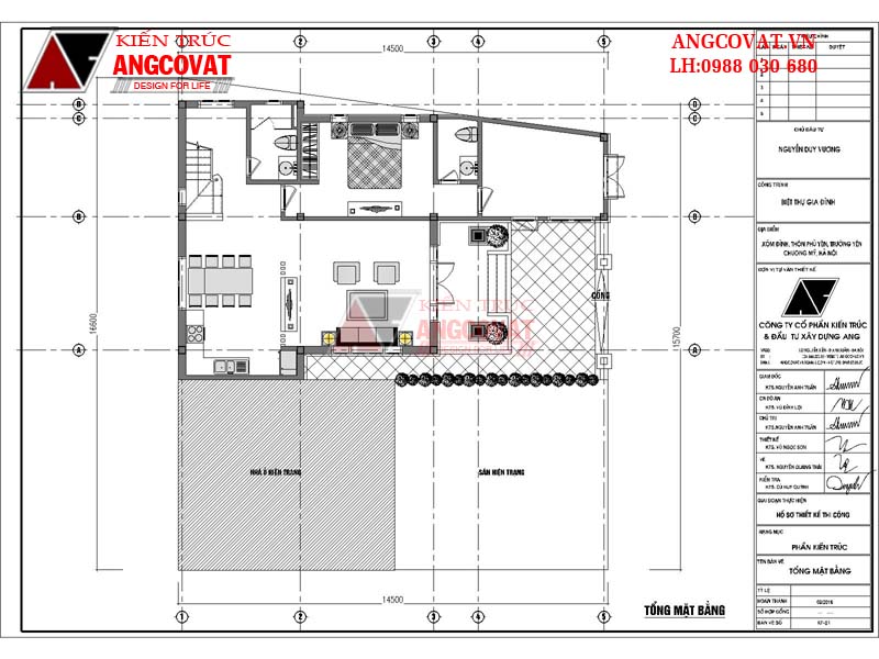 Tổng mặt bằng bản vẽ thiết kế nhà ở kiêm kinh doanh