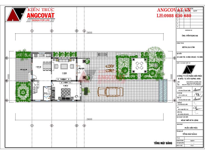 mặt bằng nhà 2 tầng 100m2