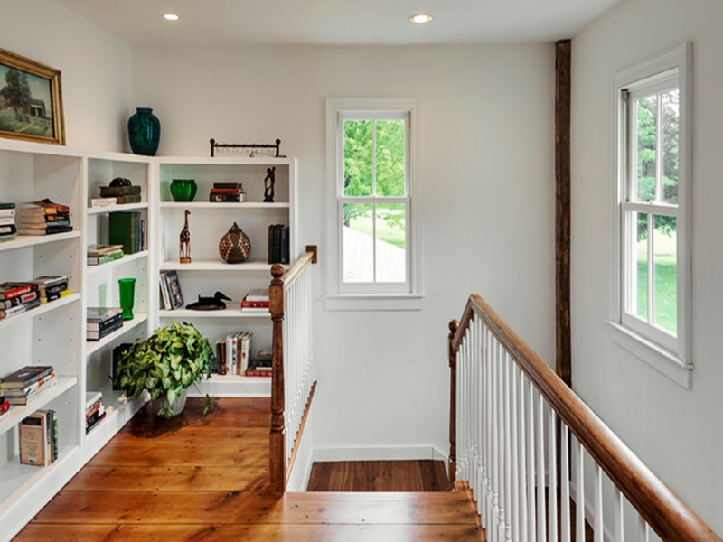 trang trí chiếu nghỉ cầu thang đẹp