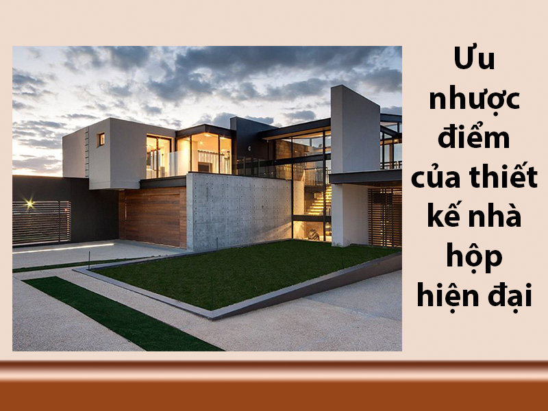 nhà hộp hiện đại đẹp