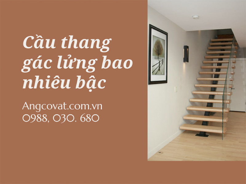Vai trò của việc nghiên cứu cầu thang gác lửng bao nhiêu bậc
