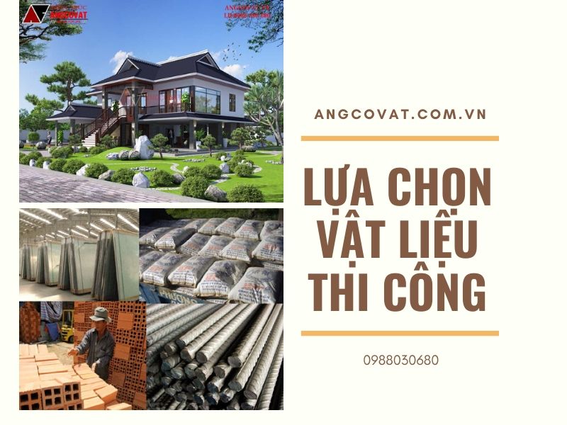 Lựa chọn vật liệt thi công phù hớp với nhà lầu 2 tầng mái thái