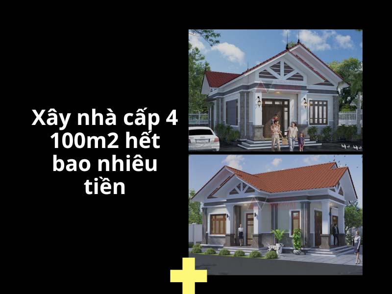 Phong cách kiến trúc tác động đến đáp án xây nhà cấp 4 100m2 hết bao nhiêu tiền