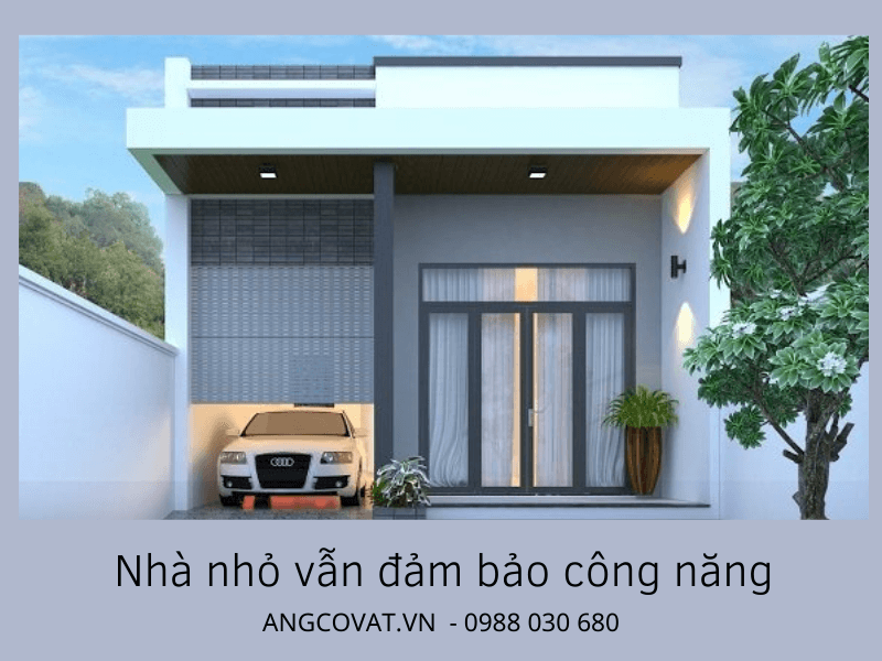xây nhà nhỏ đẹp giá rẻ