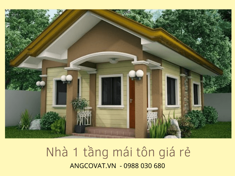 xây nhà nhỏ đẹp giá rẻ