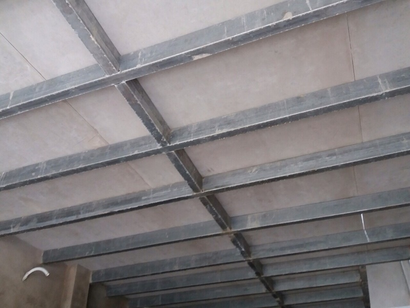 Tấm xi măng cembroad được sử dụng phổ biến trong thiết kế gác lửng