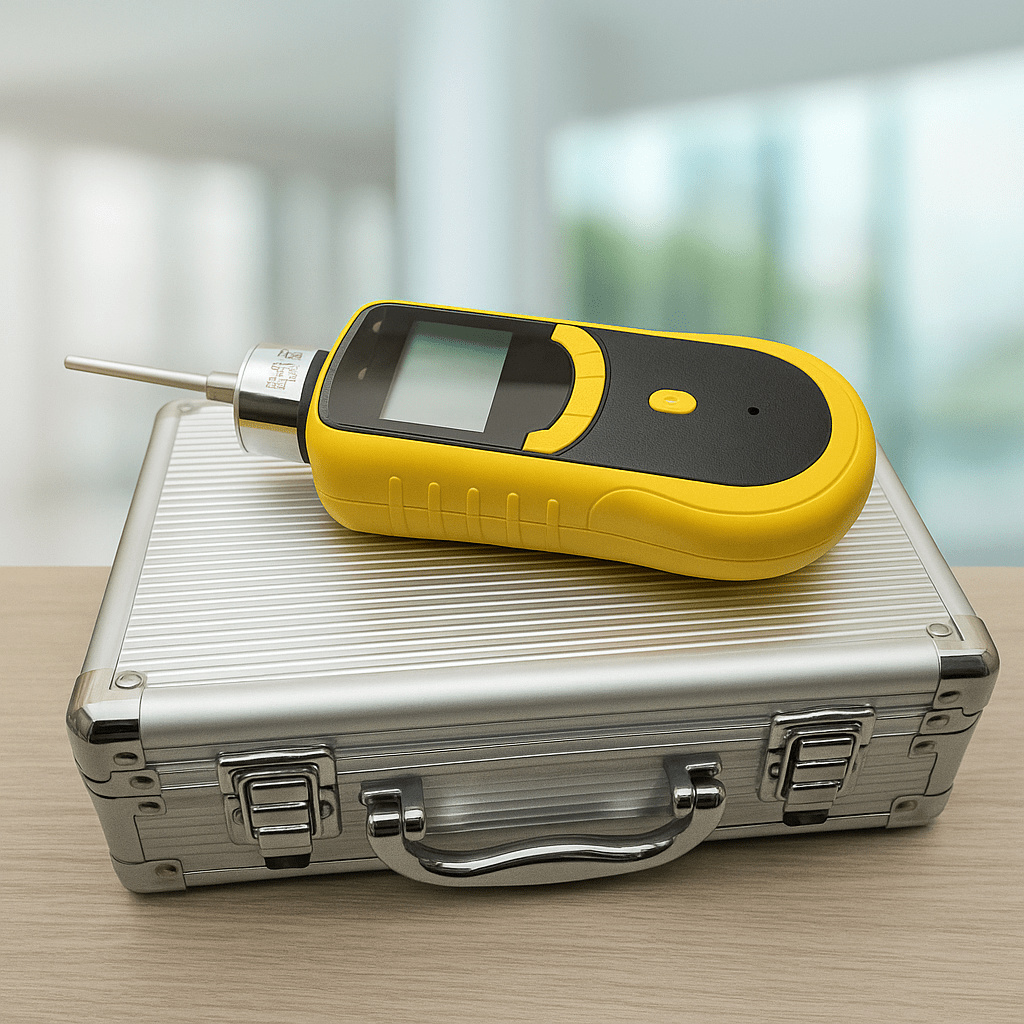 Máy đo ozone cầm tay Byes-O3 đo thời gian thực, có cảnh báo âm thanh ánh sáng