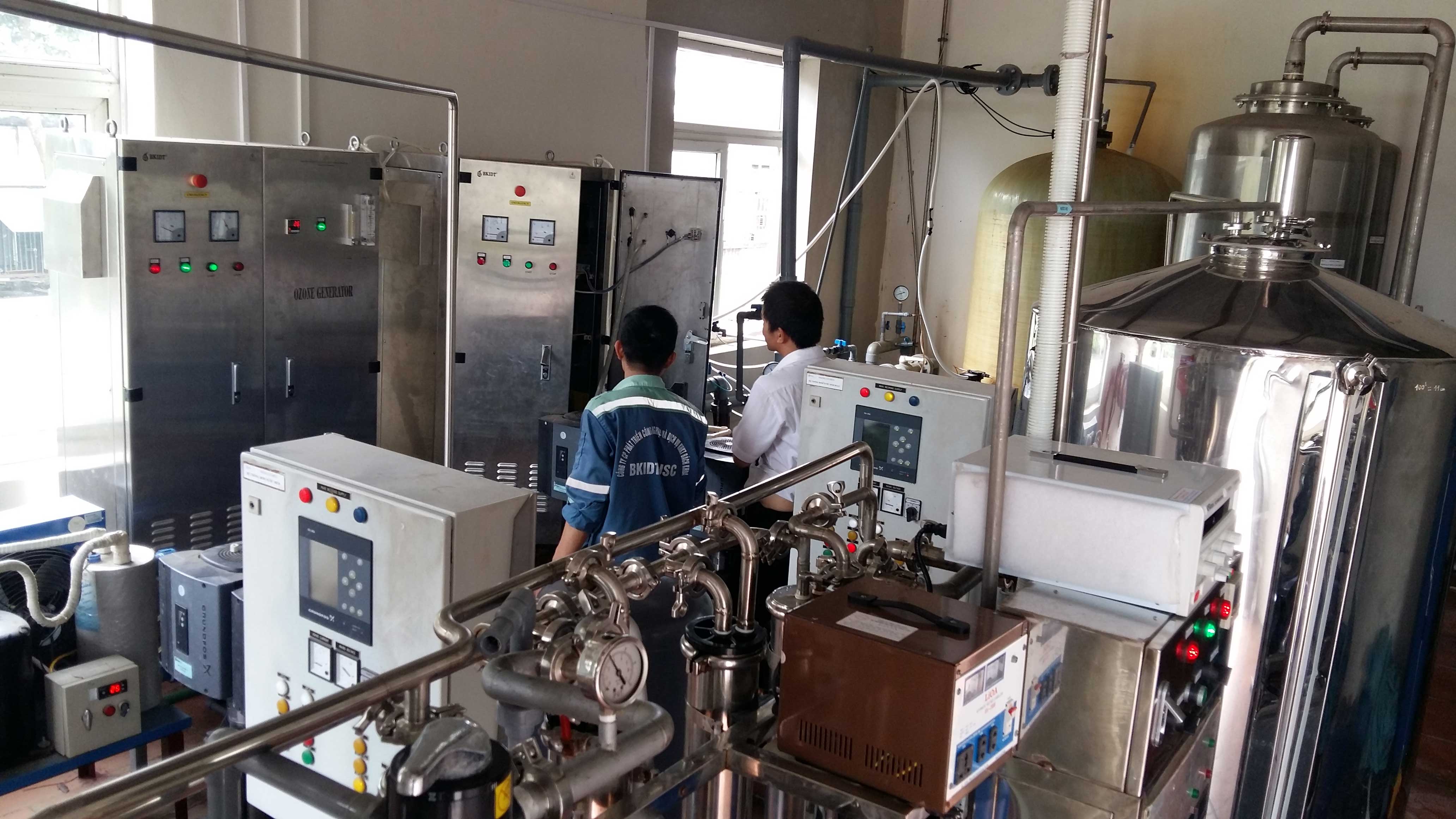 Máy ozone xử lý nước cho Merap Group