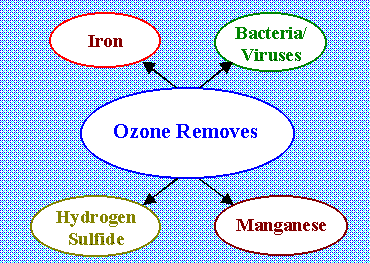 ozone oxy hóa các kim loại nặng