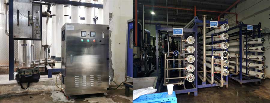 Hệ thống ozone xử lý nước URC Hà Nội
