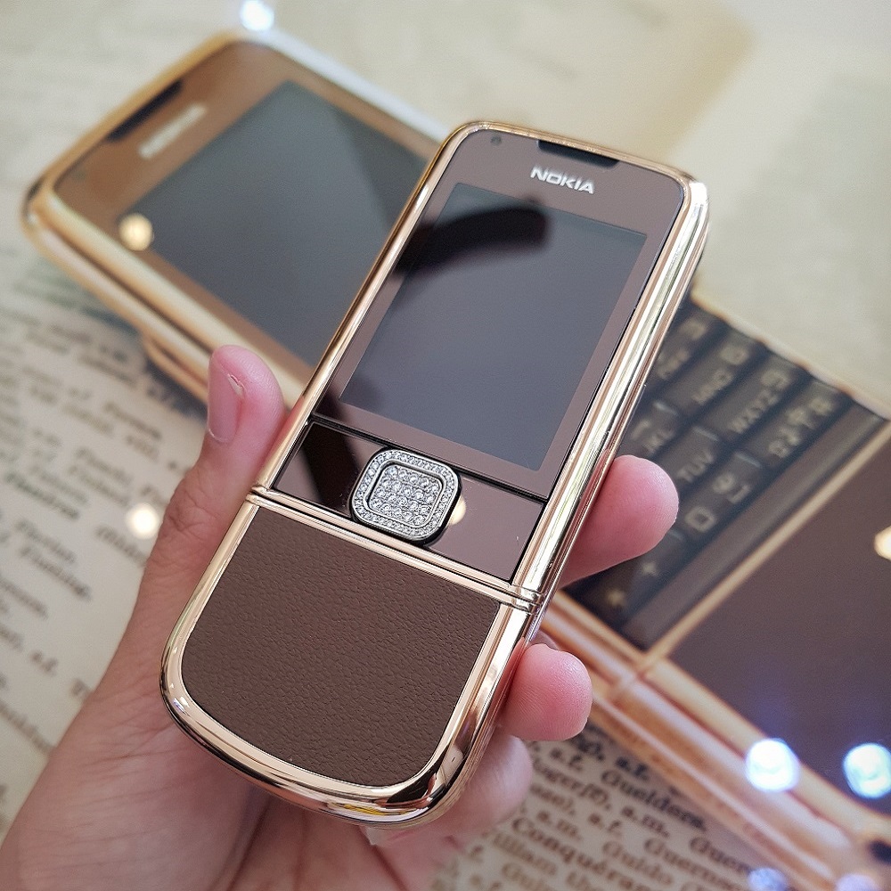 Đắm chìm trong thế giới huyền ảo cùng nokia 8800 vàng hồng da nâu đính đá kim cương Đắm chìm trong thế giới huyền ảo cùng nokia 8800 vàng hồng da nâu đính đá kim cương