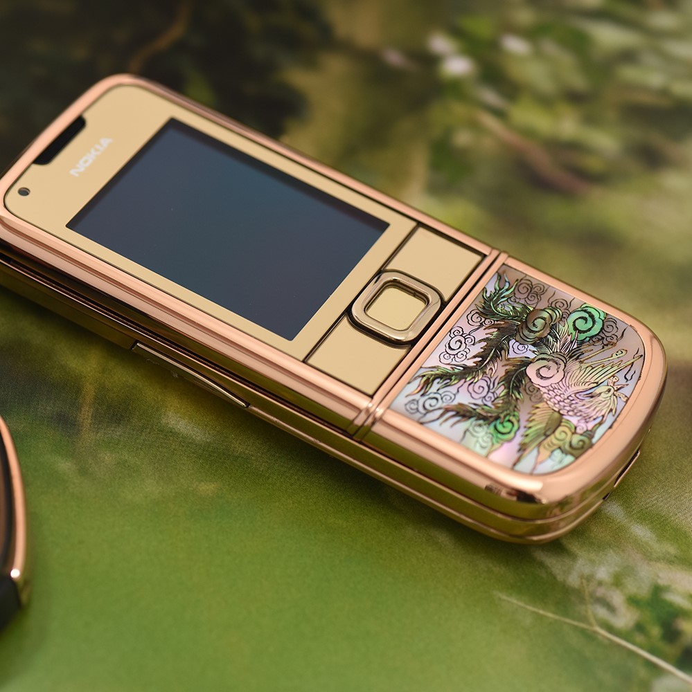 Nokia 8800 vàng hồng long phụng- Vẻ huyền bí của phương Đông Nokia 8800 vàng hồng long phụng- Vẻ huyền bí của phương Đông