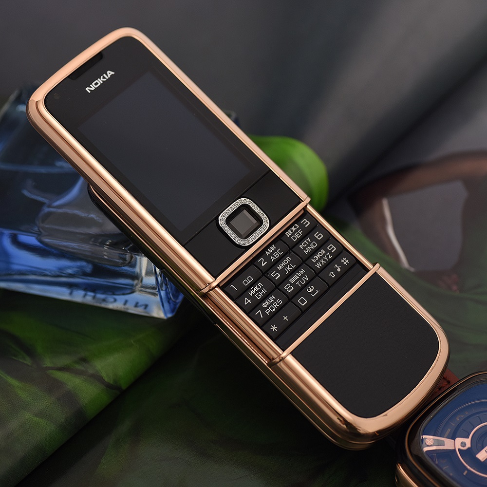 Đơn giản mà chất như Nokia 8800 vàng hồng da đen đá viền Đơn giản mà chất như Nokia 8800 vàng hồng da đen đá viền
