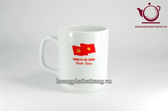 Cốc in logo tỉnh uỷ Hải Dương