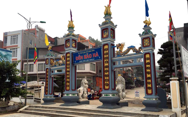 Đền Bảo Hà - Lào Cai, nơi thờ ông Hoảng Bảy