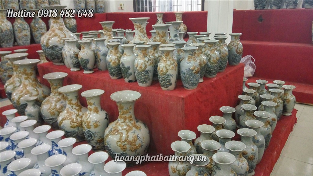 lộc bình củ tỏi Hoàng Phát Bát Tràng