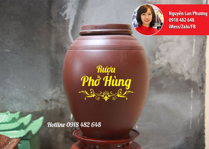 Chum sành ngâm rượu Phở Hùng