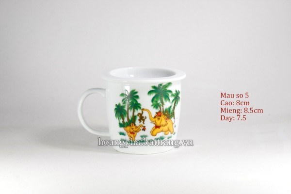 Cốc Bát Tràng in logo - mẫu 5
