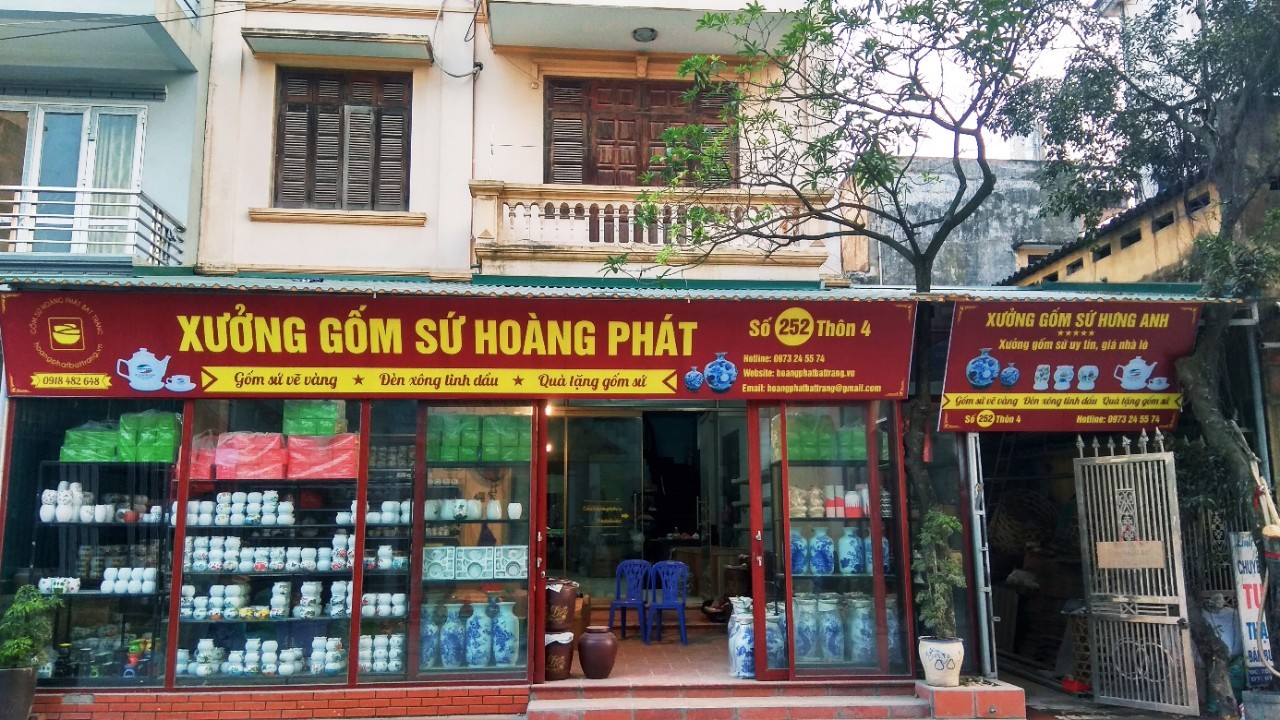 Hình ảnh xưởng gốm sứ Hoàng Phát