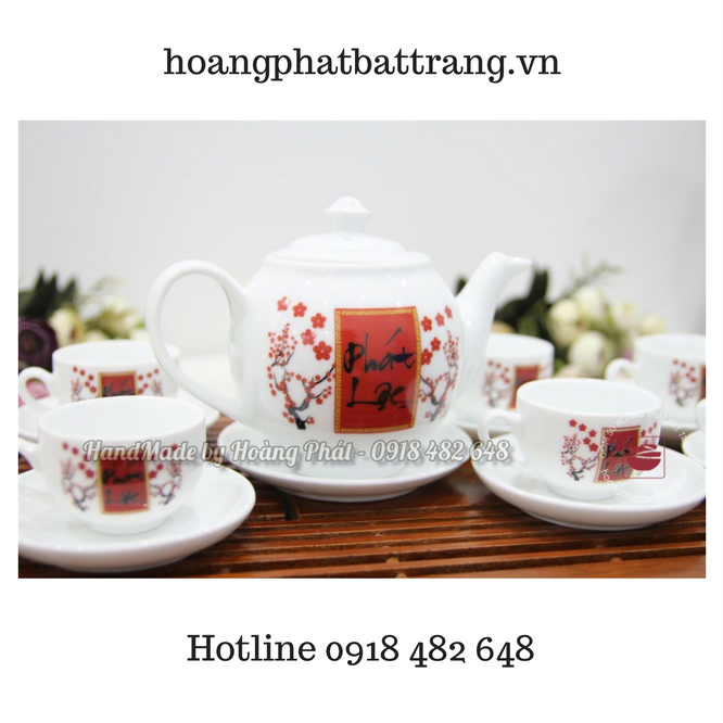 Bộ ấm chén Minh Long - Phát Lộc SP916 46