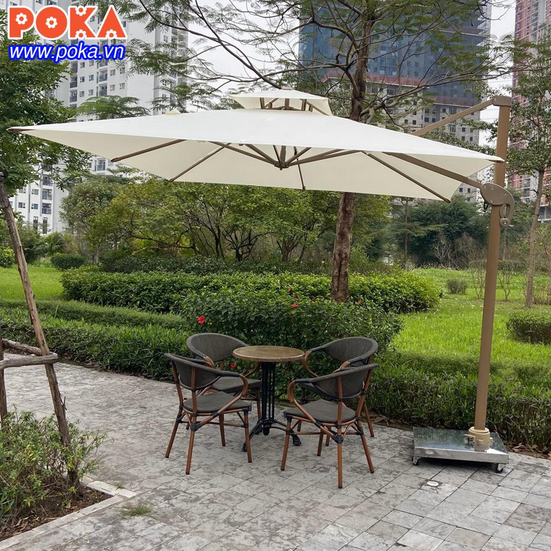 Bàn ghế ngoài trời textilene TTL-04