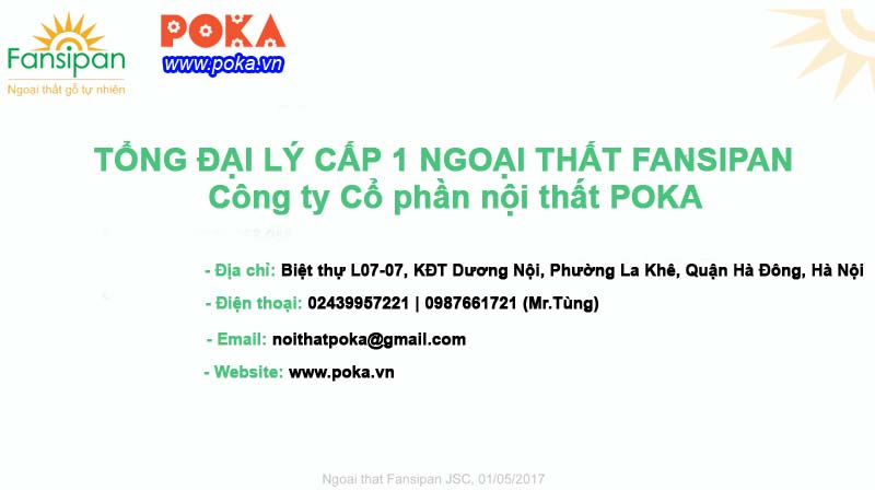 Catalogue bàn ghế Fansipan