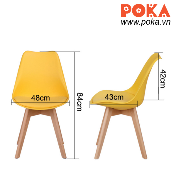 Kích thước của Ghế Eames PK-E07