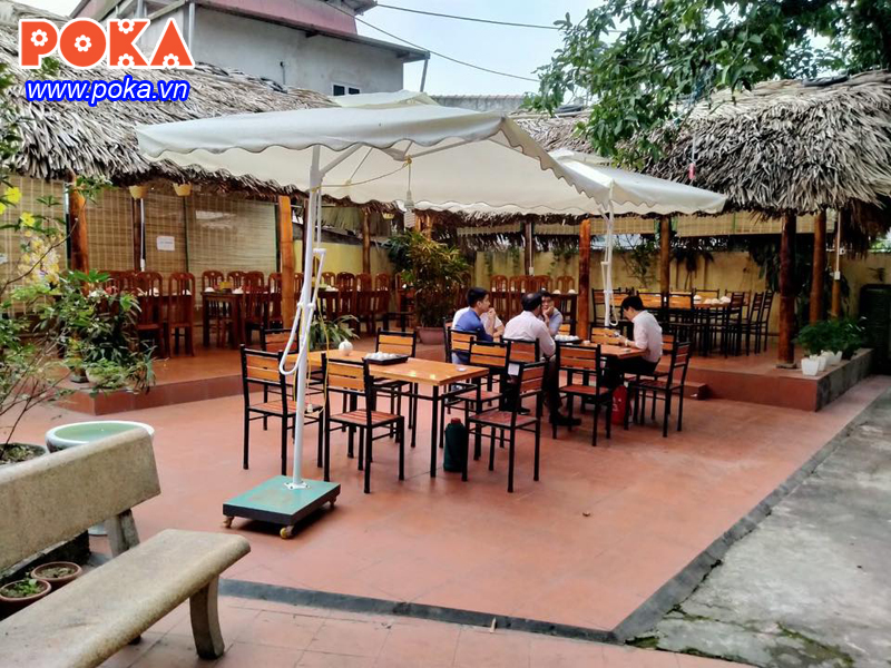 ô lệch tâm vuông cho nhà hàng