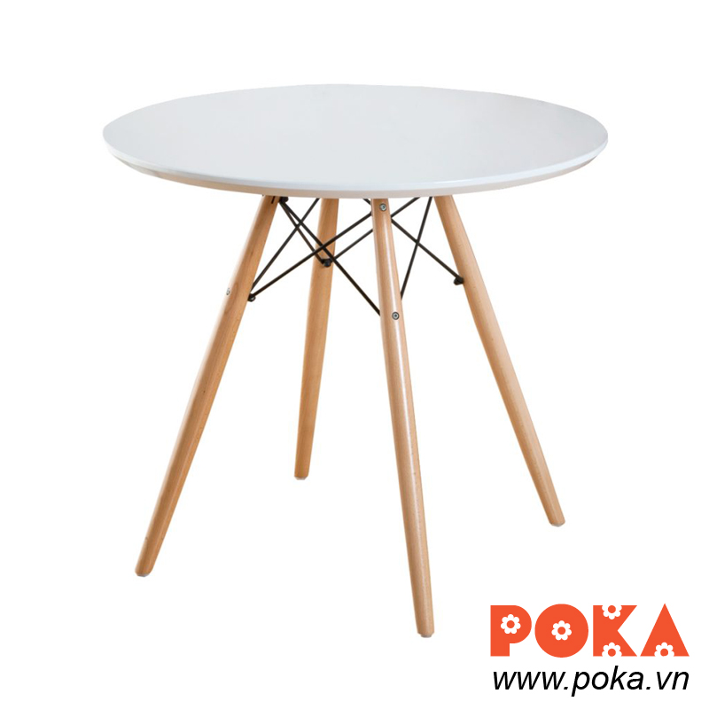 Bàn Eames hình tròn 60cm