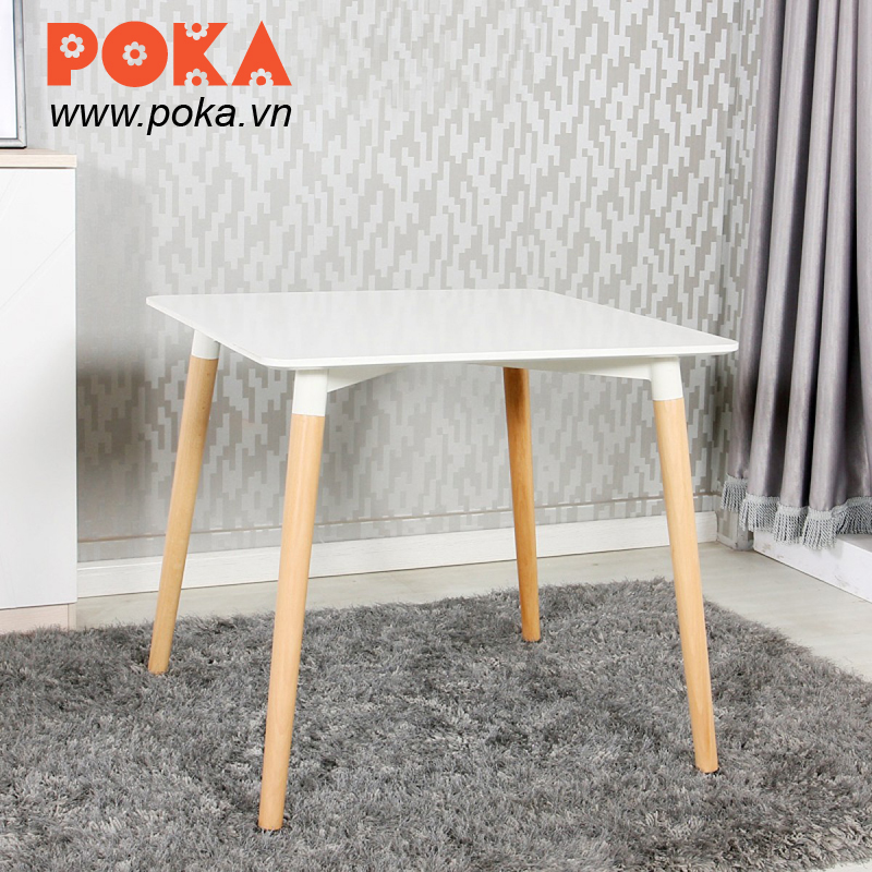 Bàn Eames hình vuông 80x80