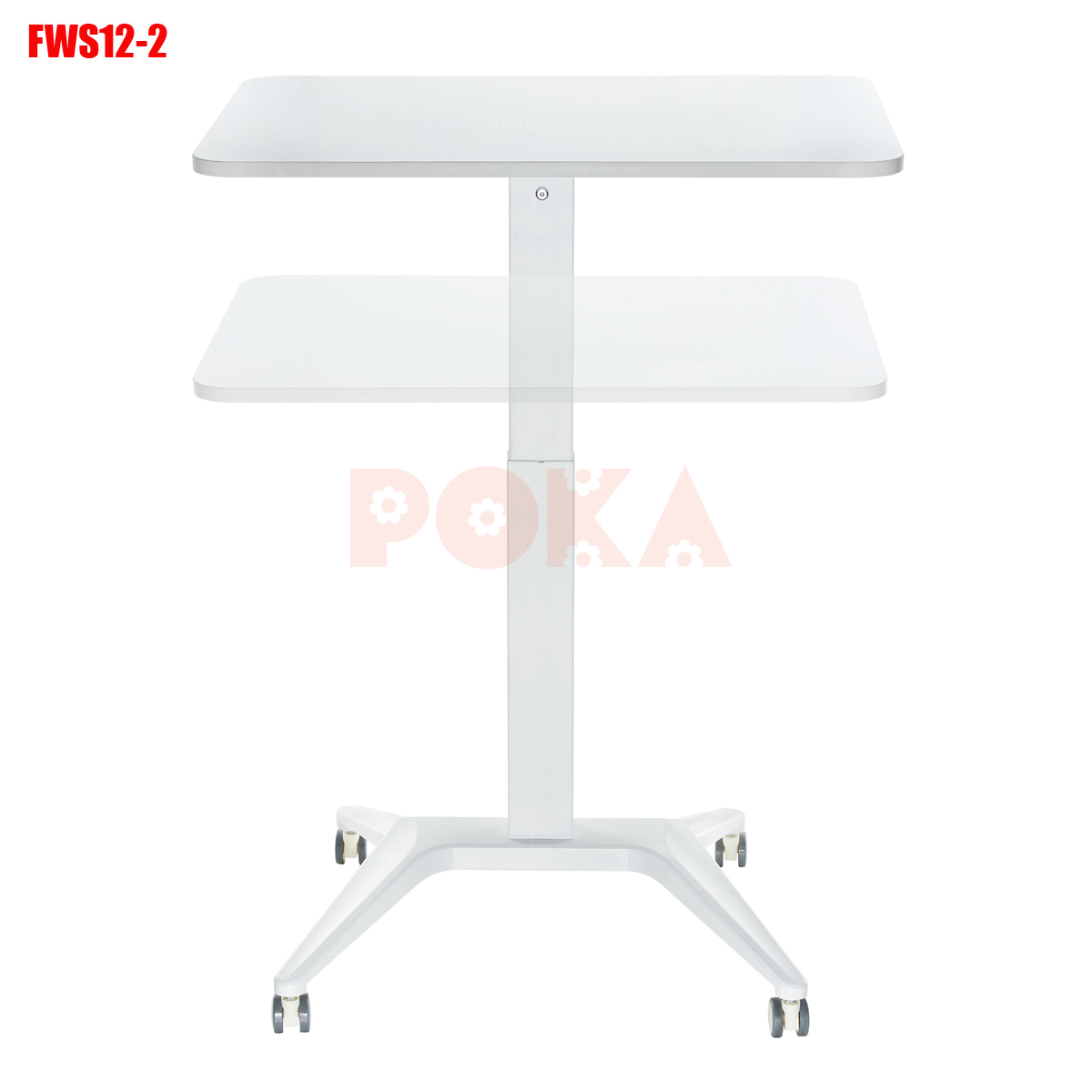 Mobile Sit-Stand Workstation FWS12-2