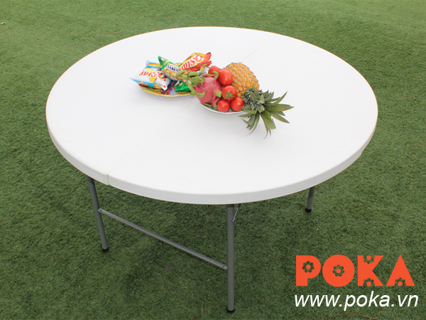 Bàn xếp du lịch hình tròn HM-FR122