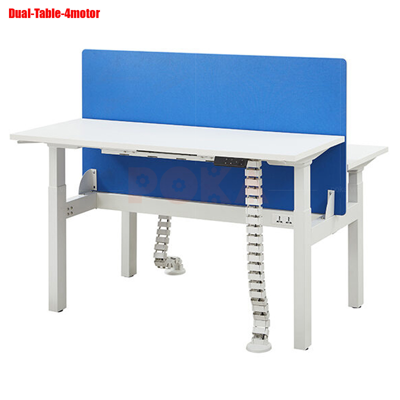 bàn nâng hạ bằng điện kép