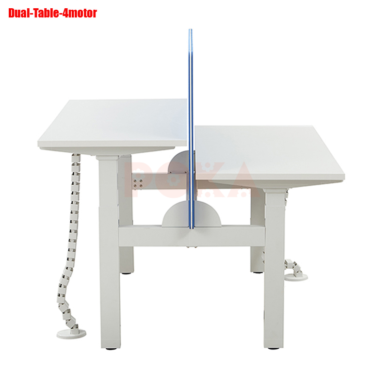 chân bàn nâng hạ dual table 2 mặt bàn