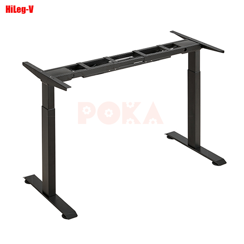 Chân bàn nâng hạ bằng điện HiLeg-V màu đen