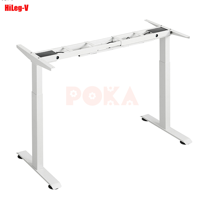 Chân bàn nâng hạ HiLeg V màu trắng