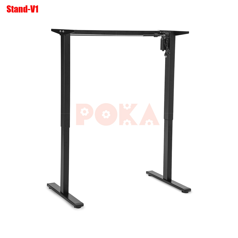 Chân bàn nâng hạ 1 motor bằng điện