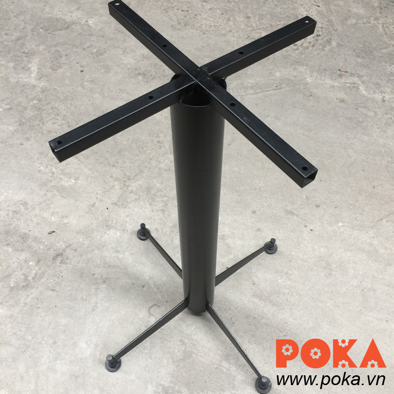 Chân bàn trụ sắt chữ X