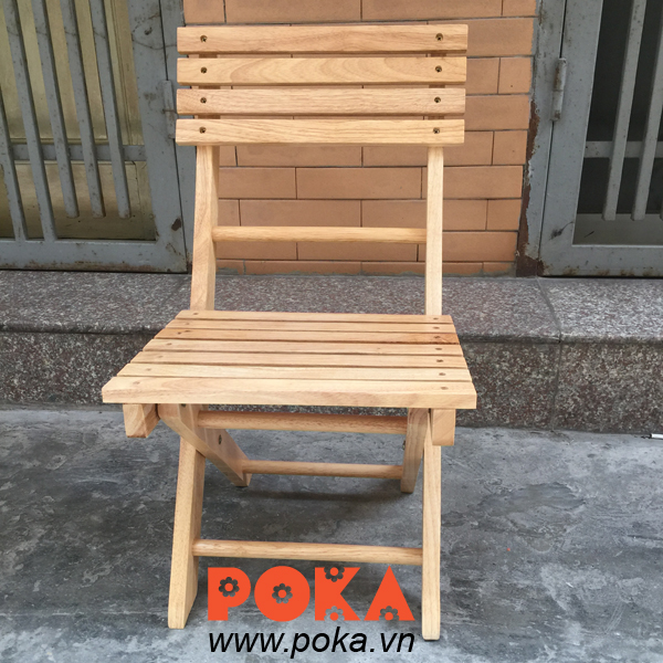 Ghế cafe loại nhỏ gỗ cao su