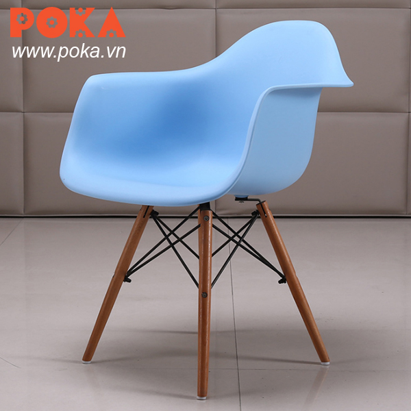 Ghế Eames DAW màu xanh da trời