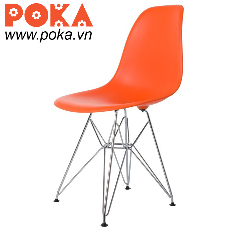 Ghế Eames DSR màu cam